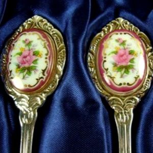 RARE Reader's Digest Collectors Teaspoon Set of 6